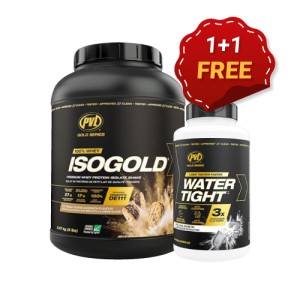 1+1 FREE PVL Iso Gold 2270 гр + PVL Watertight / 90 капсули