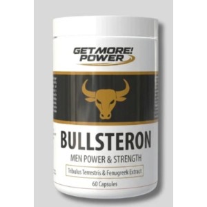 Get More Power BULLSTERON Men Power & Strength / 60 капсули Get More Power BULLSTERON Men Power & Strength / 60 капсули
