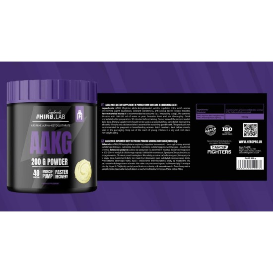 HERO LAB AAKG 200 гр на супер цена