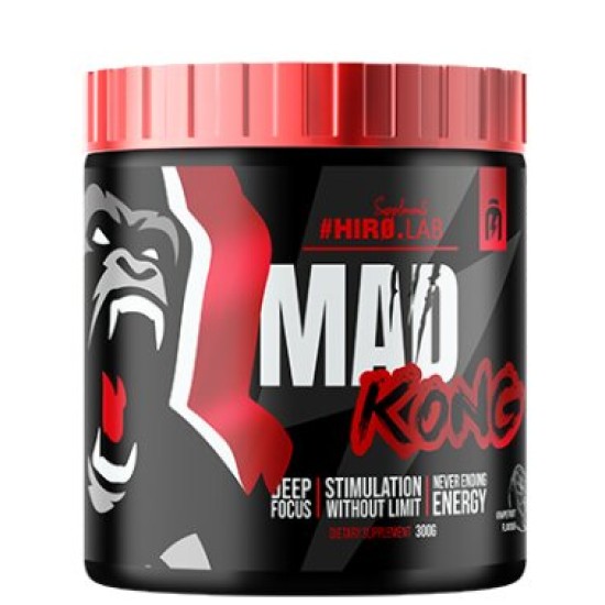 Hero.Lab Mad Kong | Never Ending Energy Pre-Workout 300 гр на супер цена