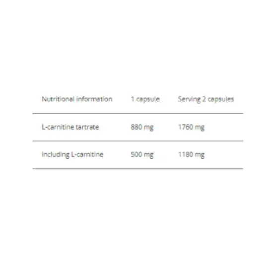 HI TEC NUTRITION L-Carnitine tartrate 1000 - 60 Caps на изгодни цени HI TEC NUTRITION L-Carnitine tartrate 1000 - 60 Caps на супер цена