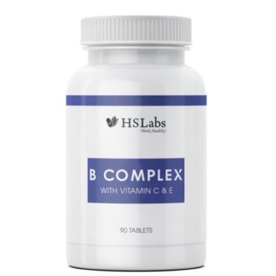 HS Labs VITAMIN B COMPLEX - 90 TABLETS на супер цена