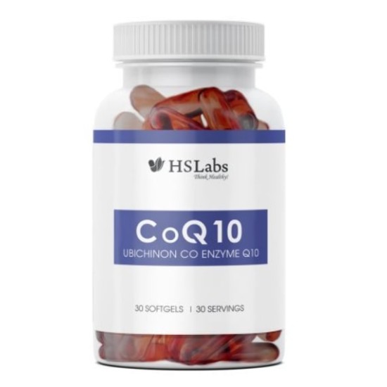HS Labs CoQ10 - Ubiquinone 100 мг / 30 гел капсули на супер цена