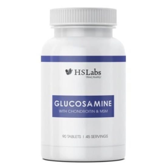 HS Labs Glucosamine + Chondroitin + MSM 90 таблетки на супер цена