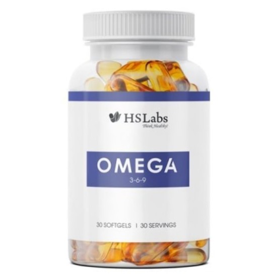 HS Labs Omega 3-6-9 30 гел капсули на изгодни цени HS Labs Omega 3-6-9 30 гел капсули на супер цена