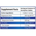 HS Labs Magnesium, Zinc, Vitamin B6 90 таблетки на супер цена