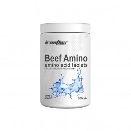 IronFlex Beef Amino 300 таблетки / 150 дози на изгодни цени IronFlex Beef Amino 300 таблетки / 150 дози на супер цена
