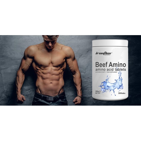 IronFlex Beef Amino 300 таблетки / 150 дози на изгодни цени IronFlex Beef Amino 300 таблетки / 150 дози на супер цена