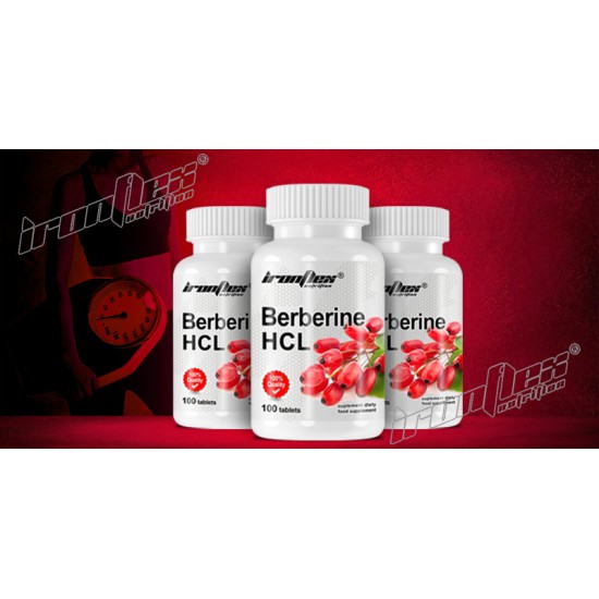 IronFlex Berberine HCL 90 капсули на супер цена