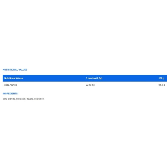 IronFlex Beta - Alanine 500 гр на супер цена