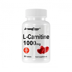 IronFlex L-Carnitine 1000 мг / 60 таблетки / 60 дози IronFlex L-Carnitine 1000 мг / 60 таблетки / 60 дози
