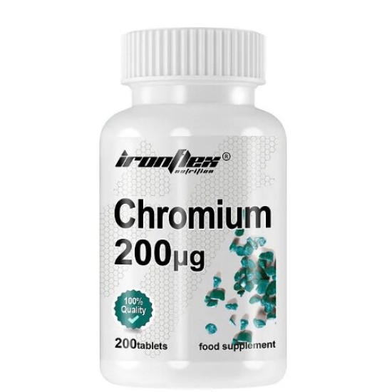IronFlex Chromium Picolinate 200 мкг / 200 таблетки на супер цена
