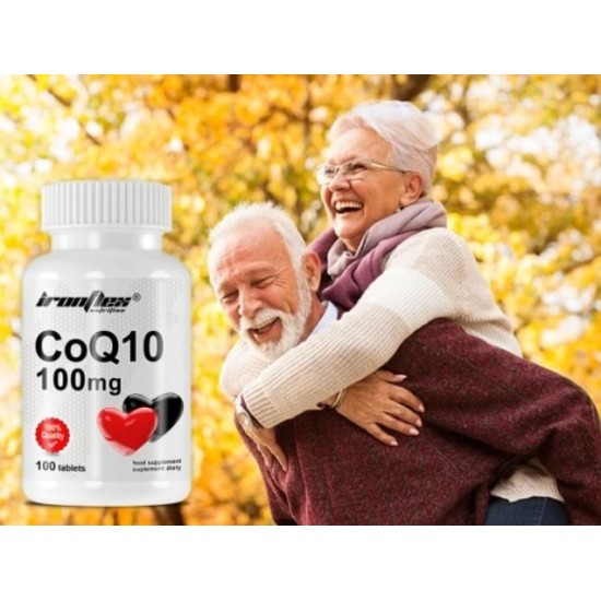 IronFlex Coenzyme Q10 100 мг / 100 таблетки / 100 дози на супер цена