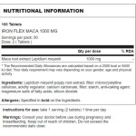 Ironflex Nutrition Maca 1000 мг / 100 таблетки на супер цена