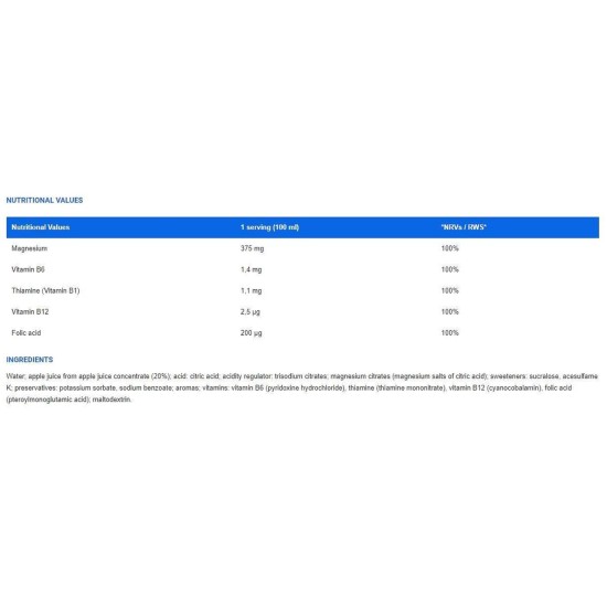 Ironflex Nutrition MgB6 Shot 12x100 мл на изгодни цени Ironflex Nutrition MgB6 Shot 12x100 мл на супер цена