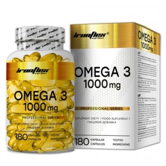 IronFlex Omega 3 / 180 softgels на изгодни цени IronFlex Omega 3 / 180 softgels на супер цена