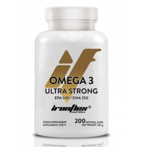 IronFlex Omega 3 Ultra Strong 200 гел капсули