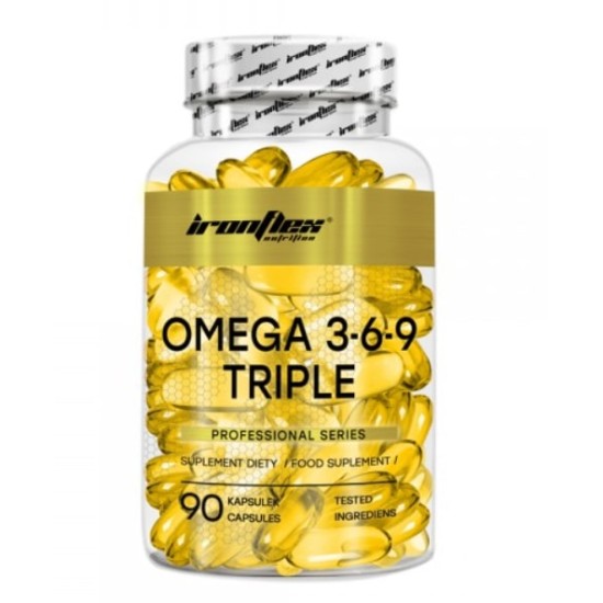 IronFlex Omega 3-6-9 / 90 капсули на супер цена