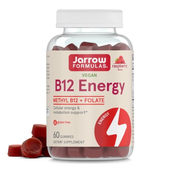 Jarrow Formulas B12 Energy + Folate 60 дъвчащи таблетки на супер цена