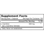 Jarrow Formulas L-Carnitine (l- карнитин) 100 капс./ 500 мг. на изгодни цени Jarrow Formulas L-Carnitine (l- карнитин) 100 капс./ 500 мг. на супер цена