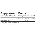 Jarrow Formulas Hyaluronic Acid 60 веге.-капсули на супер цена