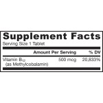 Jarrow Formulas Methyl B-12 500 мкг / 100 дъвчащи таблетки на супер цена