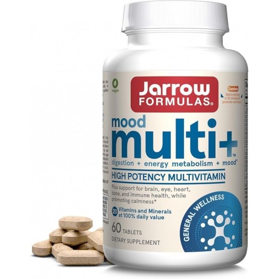 Jarrow Formulas Mood Multi+ Multivitamin 60 таблетки на супер цена