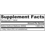 Jarrow Formulas MSM 1000 мг / 120 таблетки на супер цена
