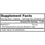 Jarrow Formulas PQQ (пиролохинолин хинон) 30 капс/20 мг на супер цена