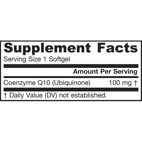 Jarrow Formulas Ubiquinone - Q-absorb® Co-Q10 100 мг / 60 гел капсули на изгодни цени Jarrow Formulas Ubiquinone - Q-absorb® Co-Q10 100 мг / 60 гел капсули на супер цена