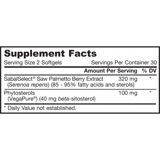 Jarrow Formulas Saw Palmetto – 60 гел-капсули на супер цена