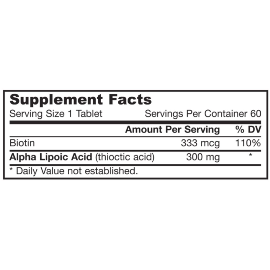 Jarrow Formulas Alpha Lipoic Sustain 300 mg + Biotin / 60 Tabs на изгодни цени Jarrow Formulas Alpha Lipoic Sustain 300 mg + Biotin / 60 Tabs на супер цена
