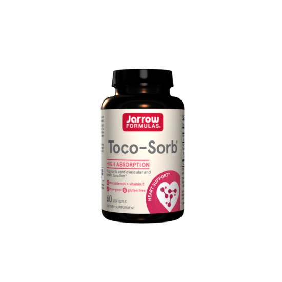 Jarrow Formulas Toco-Sorb® 60 гел капсули на изгодни цени Jarrow Formulas Toco-Sorb® 60 гел капсули на супер цена