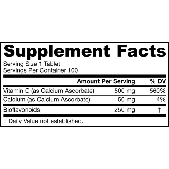 Jarrow Formulas Vitamin C (Buffered) 100 Easy-Solv® табл на супер цена
