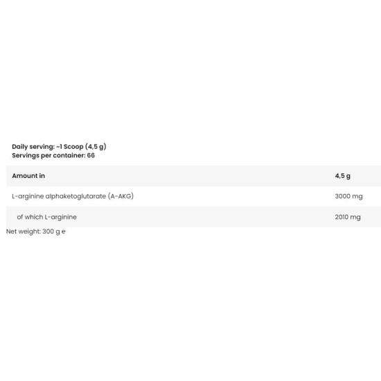 Kevin Levrone LevroLegendary Arginine AKG | AAKG Powder 300 гр на супер цена
