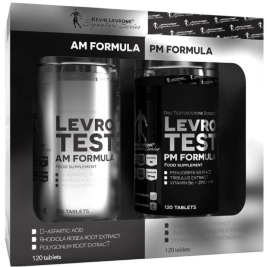 Kevin Levrone LevroTEST AM/PM Formula 2 x 120 капсули / 30 Дози на супер цена