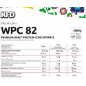 KFD Nutrition Premium WPC 82 - Cookies and Cream / 3000 гр на супер цена