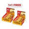 1+1 FREE KICKFIT Bar with Almond & Chocolate Box / 12 x 50 гр