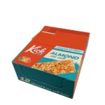 KICKFIT Bar with Almond & Sea Salt Box / 12 x 50 гр на супер цена