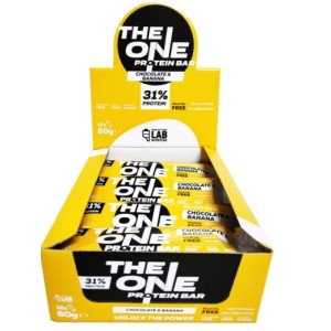 LAB NUTRITION THE ONE ПРОТЕИН БАР ШОКОЛАД И БАНАН 12х60 гр