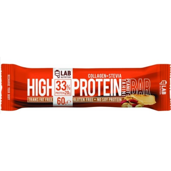 LAB NUTRITION ВИСОКОПРОТЕИНОВ БАР Ф.ТАХАН 12х60 гр на изгодни цени LAB NUTRITION ВИСОКОПРОТЕИНОВ БАР Ф.ТАХАН 12х60 гр на супер цена