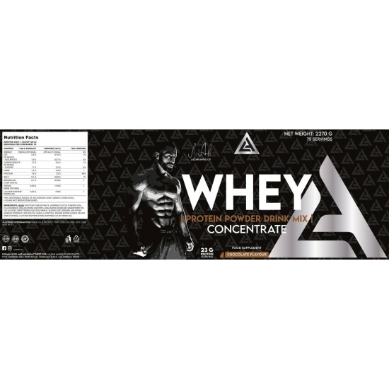 Lazar Angelov Nutrition LA Whey Protein Powder Drink Mix | Concentrate 1000 гр на супер цена