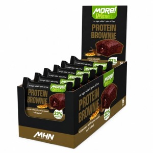 MHN | More Healthy Nutrition Protein Brownie with Zero Added Sugar 22% High Protein 16х40 гр