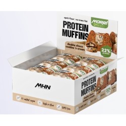 MHN | More Healthy Nutrition MORE Delicious Protein Muffin Double Choco Cookie Cream 24x60 гр MHN | More Healthy Nutrition MORE Delicious Protein Muffin Double Choco Cookie Cream 24x60 гр