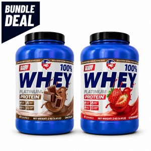 PROMO STACK 2X MLO 100% Whey Platinum Protein 2000 гр