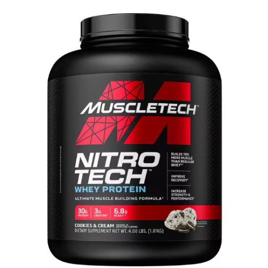 Muscletech NITRO TECH 1800 гр на изгодни цени Muscletech NITRO TECH 1800 гр на супер цена