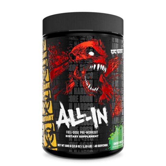 Mutant Madness All-in | Full-Dose Pre-Workout 504 гр на супер цена