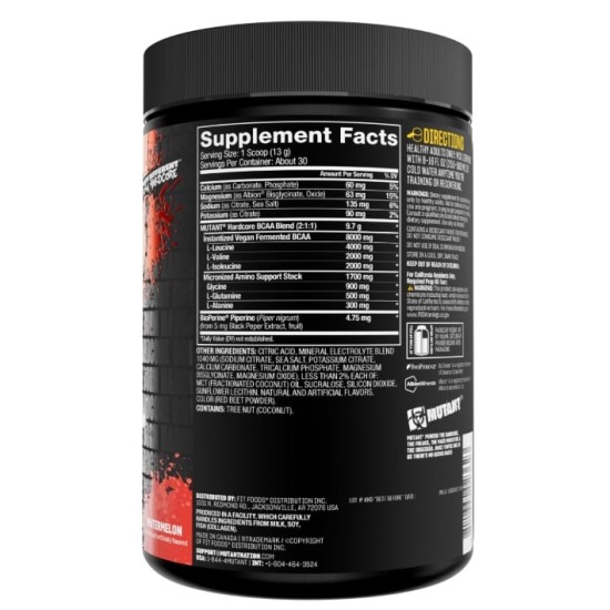 Mutant HARDCORE BCAA 390 гр на супер цена