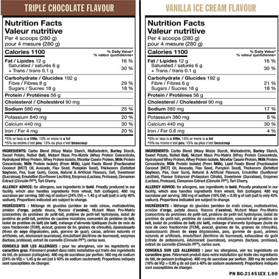 Mutant WHEY DUAL CHAMBER 1800 GR. на супер цена