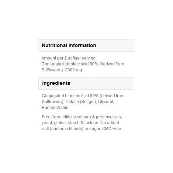 MyProtein CLA 1000 мг /180 гел капсули на изгодни цени MyProtein CLA 1000 мг /180 гел капсули на супер цена